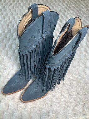 Blue Cowboy Boots